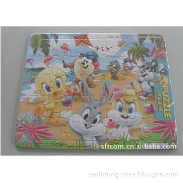 jigsaw puzzle with frame